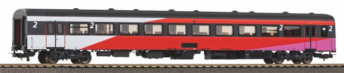PIKO 97637 - H0 - Personenwagen ICR 2. Kl. Fyra, Ep. V